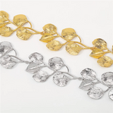 French Vintage Leaves Necklace for Lady