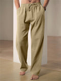 Men's Spring Summer Casual Drawstring Trousers