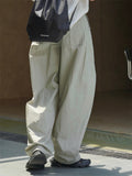 Summer Thin Simple Loose-fitting Trousers for Ladies