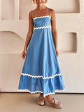 Ladies Summer New Trendy Beach Strappy Dresses