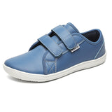Men's Faux Leather Solid Color Hook and Loop Fastener Flats Shoes