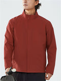Men's Autumn Stand Collar Lightweight Water Repellent Outdoor Jackets