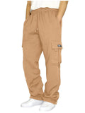 Men's Sports Style Cozy Loose Multi-Pocket Cargo Pants