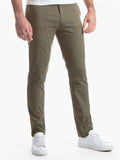 Men's Fashionable Mid-Rise Slim Fit Trousers