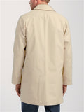 Men's Autumn Simple Solid Color Lapel Single Breasted Trench Coat