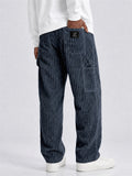 Mens Wide Wale Corduroy Relaxed Fit Utility Cargo Pants