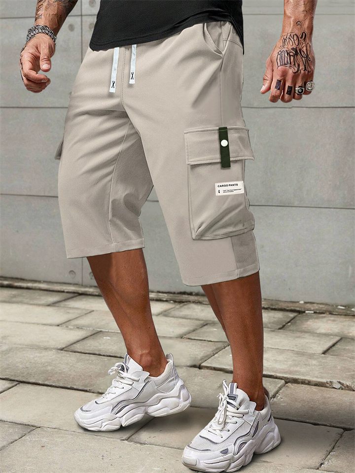 Men's Casual Summer Sporty Cargo Bermuda Shorts