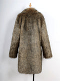 Trendy Faux Mink Fur Thickened Warm Coat for Men