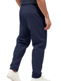 Men's Solid Color Comfy Quick-drying Drawstring Straight Trousers