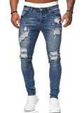 Men's Cool Slim Fit Ripped Jeans