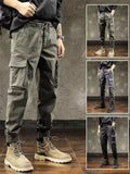 Male Wear-resistant Overalls Functional Trendy Cargo Pants