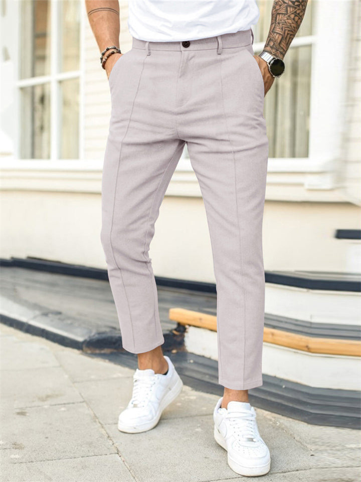 Men's British Style Casual Dress Pants