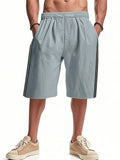 Men's Casual Side Stripe Quick-drying Beach Shorts