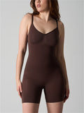 Women's Seamless Shapewear Tummy Control Bodysuit Butt Lifter Jumpsuit