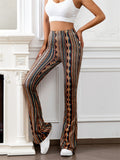 Female Boho High Waisted Flare Forbidden Pants