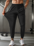 Men's Summer Breathable Comfy Drawstring Elastic Waist Jogger Pants