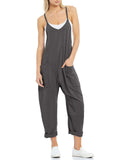 Female Summer Leisure Adjustable Straps Suspender Jumpsuits