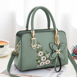 Delicate Elegant Floral Embroidery Handbags for Ladies