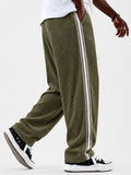 Men's Cool Side Striped Casual Corduroy Pants