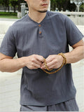 Mens Comfy Casual Hipster Shiort Sleeve T-Shirts