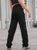 Women's Cool Washed Multi Pockets Cargo Pants