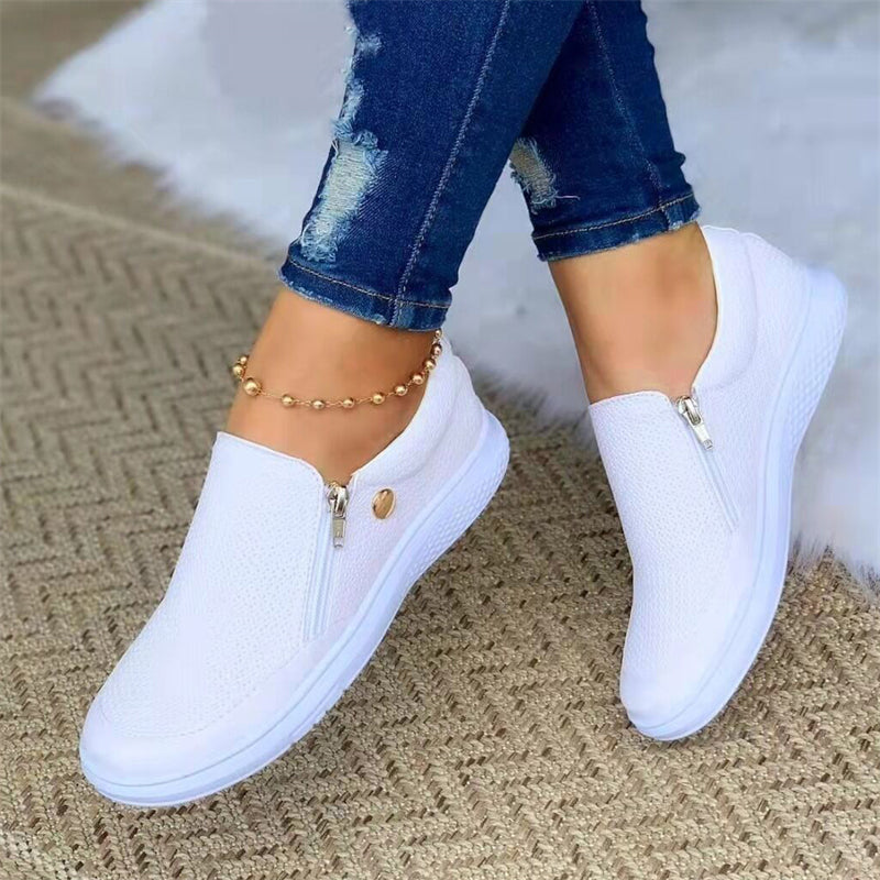 Versatile Comfortable Lady Round Head Shoes