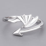 Open Couple Ring Angels And Demons Simple Adjustable Size Rings