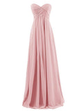 Pretty Strapless Sweetheart Neckline Tulle A-Line Gown Dress for Wedding
