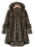Winter Hooded Fleece Plus Size Extra Loose Women Coat