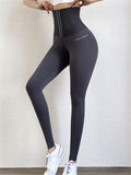 Sexy High-Waist Fitness Stretchy Corset Jogging Leggings