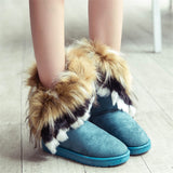 Women's Super Warm Mid-Tob Fashion Fur Snow Boots