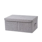 Drawer-Type Foldable Storage Box Without Lid