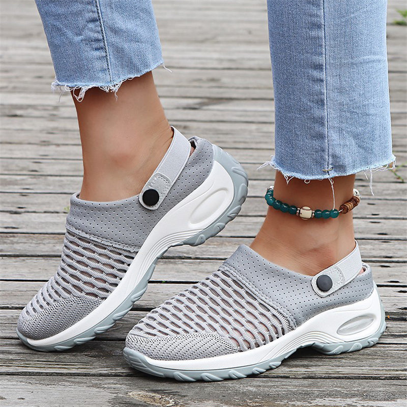Women's Air Cushion Slip On Orthopedic Walking Shoes