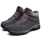 Winter Extra Warm Sport Style Snowfield Non-Slip Running Women Shoes