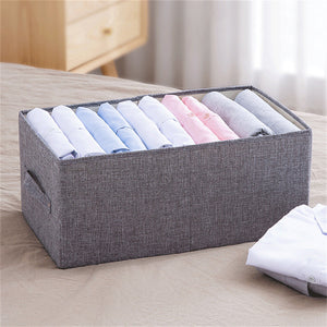 Drawer-Type Foldable Storage Box Without Lid