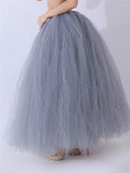 Casual Fashion Multiple Layers One Size Long Tulle Skirts