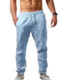 Men's Cotton Linen Breathable Pants