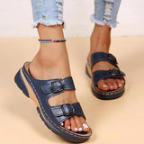 Fashion Comfort Slip On Buckle Up Sandals for Women