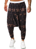 Loose Fashion Print Casual Running Athletic Comfort Harem Pants