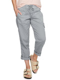 Women's Summer Comfort Drawstring Casual Cargo Pants