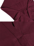 Casual Style Cotton Linen Solid Color Pocket Hooded Maxi Dress
