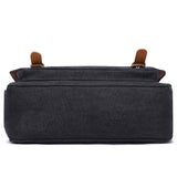 Male Canvas Business Briefcase Crossbody Handbags