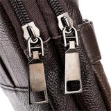 Men's Crossbody Bag Leather Shoulder Bag