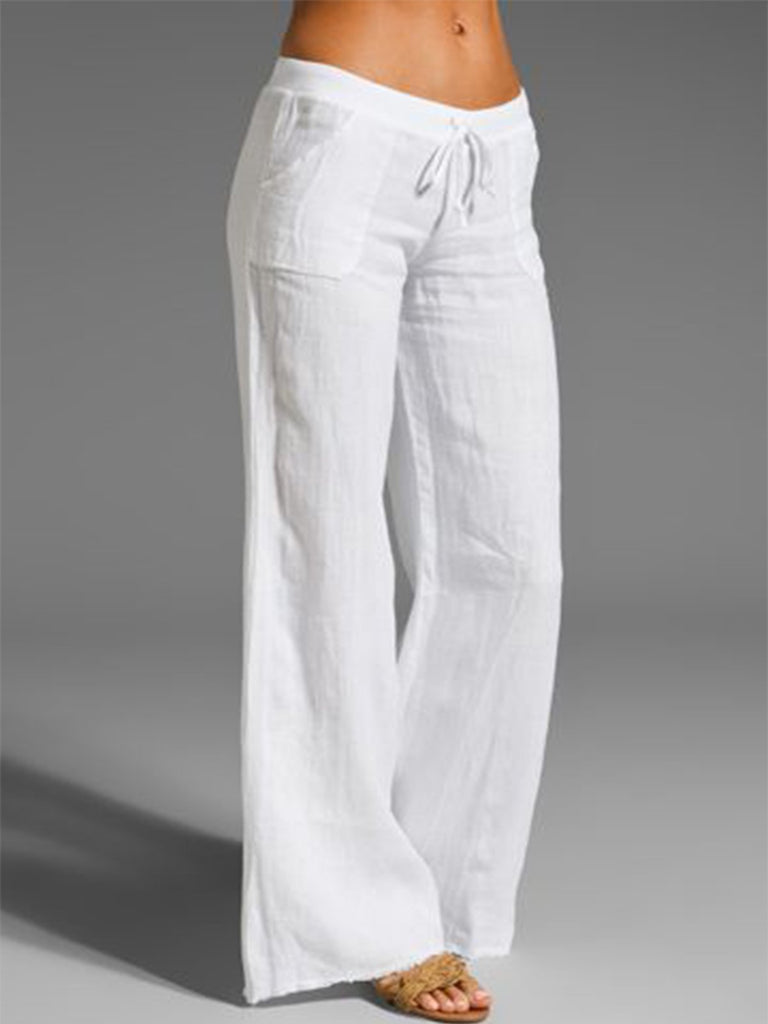 Cotton Linen Pants for Women