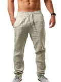 Men's Cotton Linen Breathable Pants