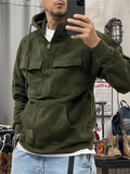 Men's Cool Street Style Pullover Tactical Hoodies