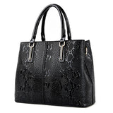 New Vintage Style Large Capacity PU Tote Bag Handbags