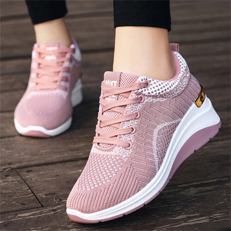 Casual Breathable Mesh Running Walking Loafers Shoes for Women