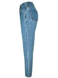 Women's Casual Style Harem Fit Campus Denim Jeans