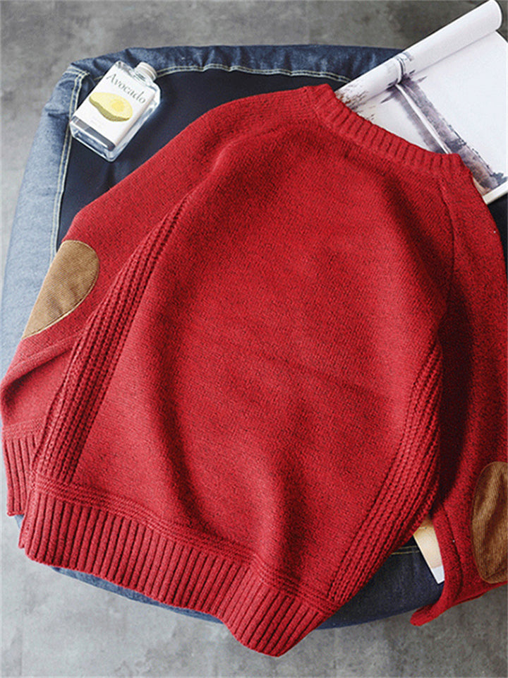 New Men's Wool Knitted Pullover Sweaters